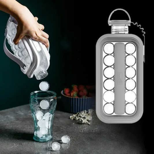 Botella para hacer cubitos de hielo – Para enfriar tus bebidas estés donde estés